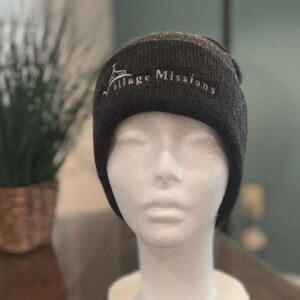Beanie - charcoal (cuffed)