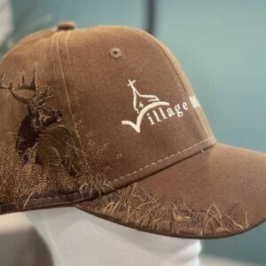 Ball cap - elk, brown