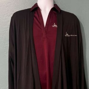 Lightweight Women's Cardigan - black (4XL)