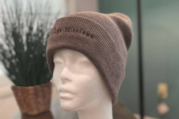 Beanie - brown (cuffed)
